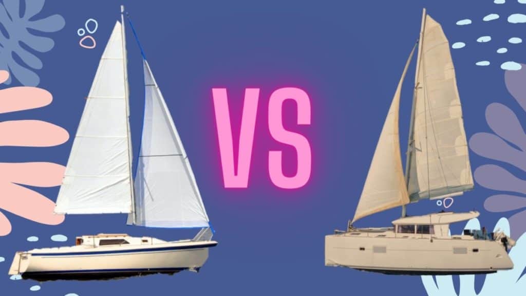 catamaran boat vs sailboat