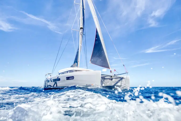 catamaran sailing around the world